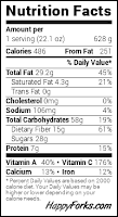 Nutrition Facts Black Beans Salad with Avocado and Mango (Paleo, Gluten-Free, Vegan).jpg