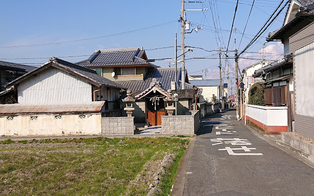 郡天神社跡推定地(羽曳野市)