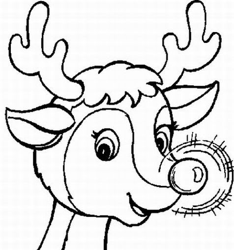 XMAS COLORING PAGES