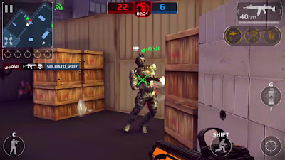 Modern Combat 5: eSports FPS v2.9.0k Mod Apk (God Mode+Anti Ban)