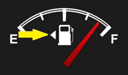 why there is small arrow on fuel tank , gas tank indicator arrow history, little arrow on fuel gauge, arrow on car fuel gauge, arrow on fuel gauge, fuel gauge arrow, arrow on fuel filter, small arrow on gas tank, reasons behind