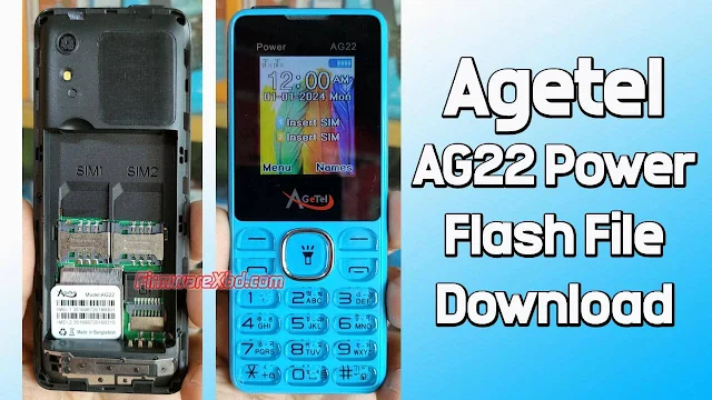 Agetel AG22 Power Flash File MT6261