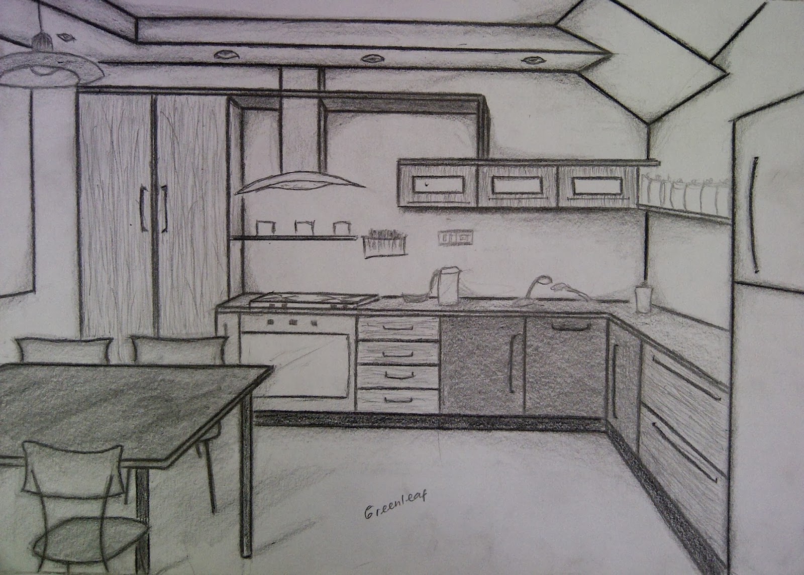 Desain Interior Dapur 4 Desain Interior Dapur 4