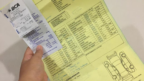 Form checklist pemeriksaan dan pengerjaan, serta bukti pembayaran