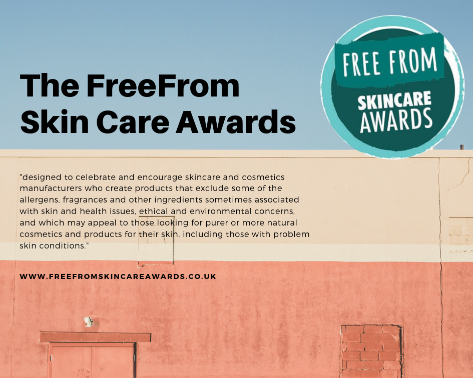 The eighth annual Free From Skincare Awards are now open