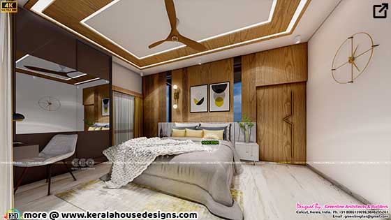 Kerala bedroom interior design