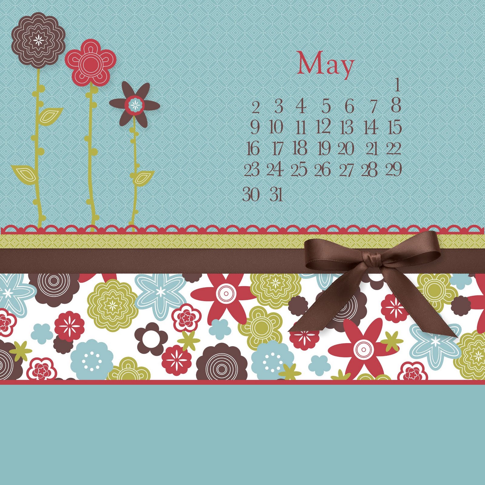 Stamping With Sass: May 2010 Desktop Background