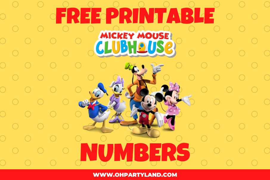 free printable mickey mouse numbers pdf