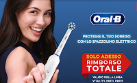 Logo Oral-B Rimborso Totale : cashback 100% spazzolini elettrici P&G