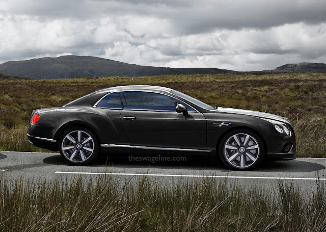 Bentley Continental hardtop notchback