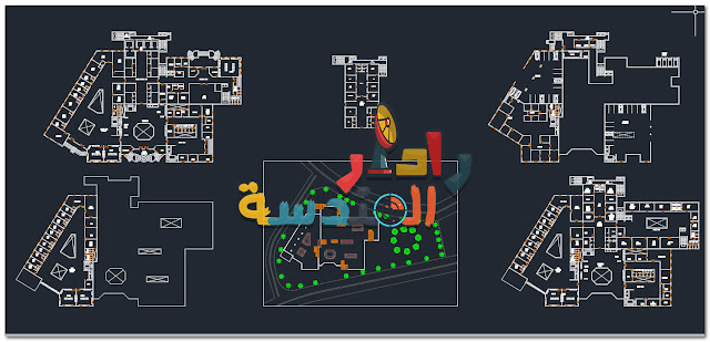 الملفات مستشفى على الإنترنت مجانا  dwg