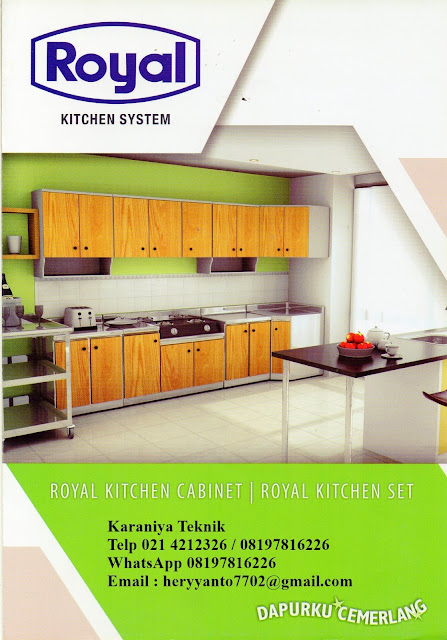 Harga Jual Kitchen Set Royal 1