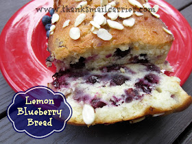 Lemon Blueberry Bread recipe