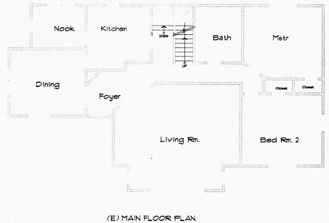 2209 SE Bybee, Portland, Oregon, Main Floor Plan