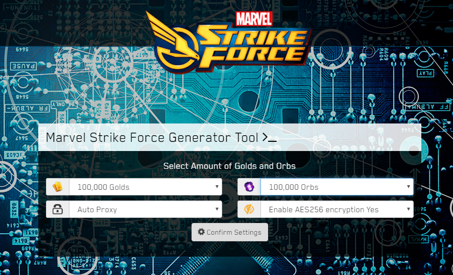 MARVEL Strike Force Hack Online Generator