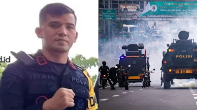Amankan Demo 11 April, Perwira Brimob Meninggal Diduga Akibat Keracunan Gas Air Mata