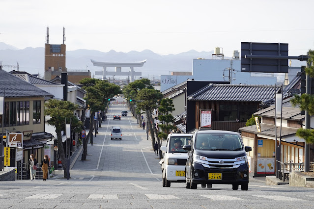 島根県出雲市大社町杵築東 神門通り