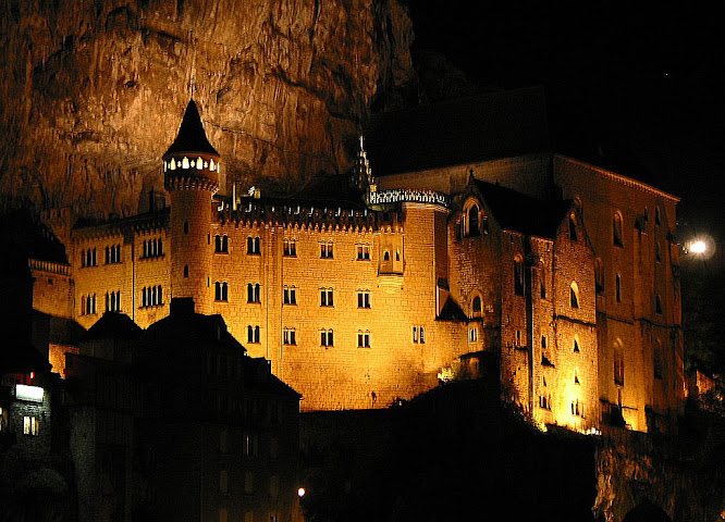 Abadia de Rocamadour, França.