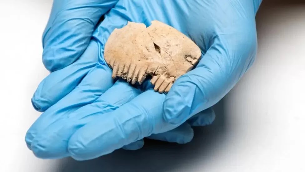 Μια αρχαία «χτένα» κατασκευασμένη από ανθρώπινο κρανίο ανακαλύφθηκε στη Βρετανία