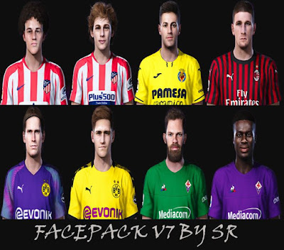 PES 2020 Facepack V7 by SR