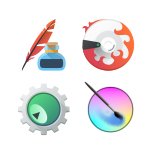 KDE Applications 18.04 logo
