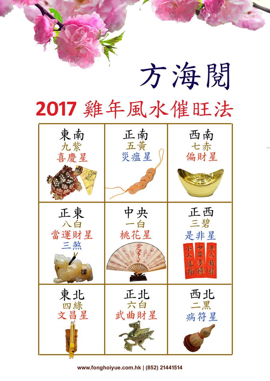 海市蜃樓 17年雞年風水佈局
