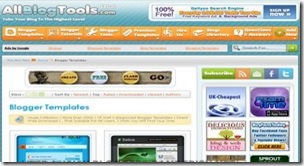 top 20 free blogger templates sites 11 AllBlogTools