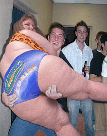 Tim Tebow and his college sweetheart