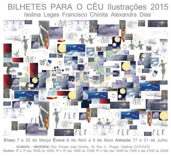 Exposição "BILHETES PARA O CÉU" na IMARGEM
