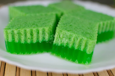 ida nursuri, eda  nursuri, eda kitchen, agar-agar lumut, agar-agar santan pandan