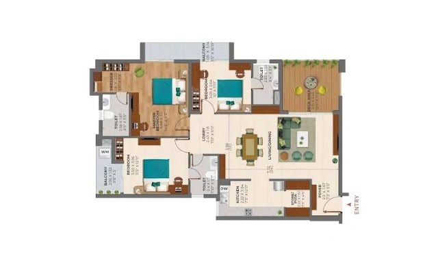 Ashiana Amarah Phase 3 Gurgaon Floor Plan