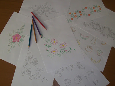 New embroidery designs - Nuovi disegni per ricami