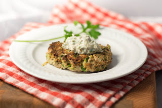 These turkey burgers are packed with a magic ingredient - zucchini!