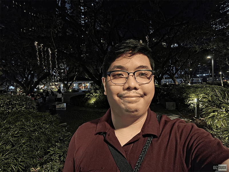 Infinix HOT 40 Pro's Selfie night mode