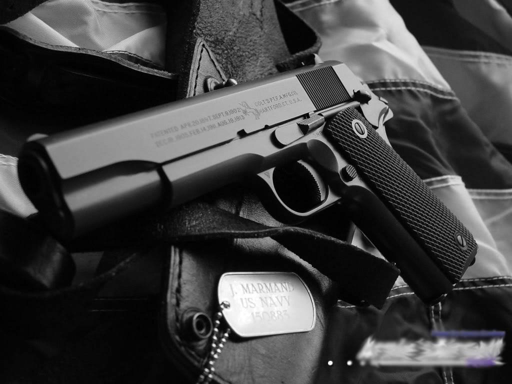 ... m1911 cool wallpaper dual pistols military tanks wallpapers hd weapon