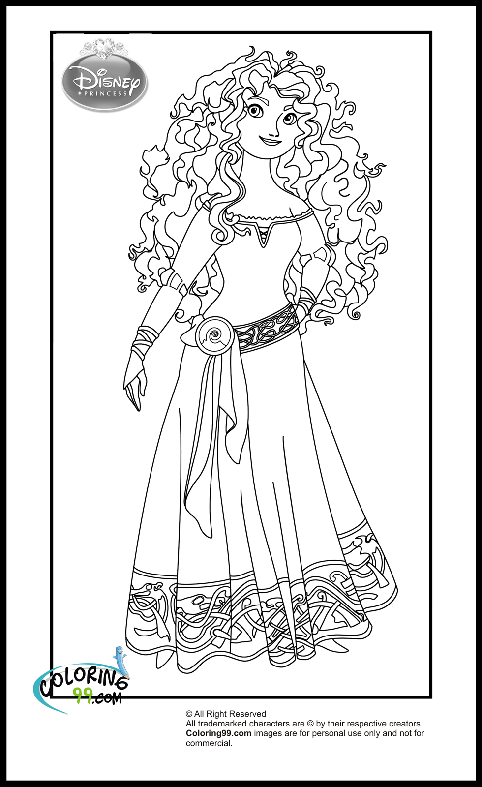 Disney Princess Coloring Pages | Minister Coloring