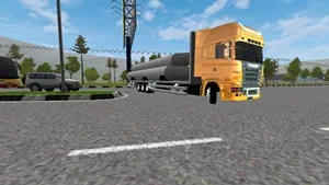 mod truk scania bussid muatan paku bumi