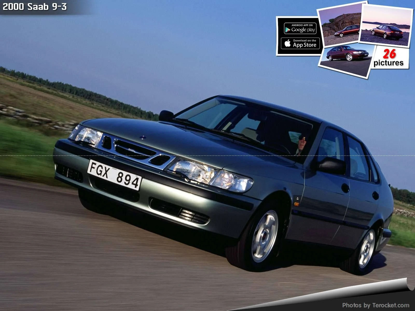 Hình ảnh xe ô tô Saab 9-3 2000 & nội ngoại thất