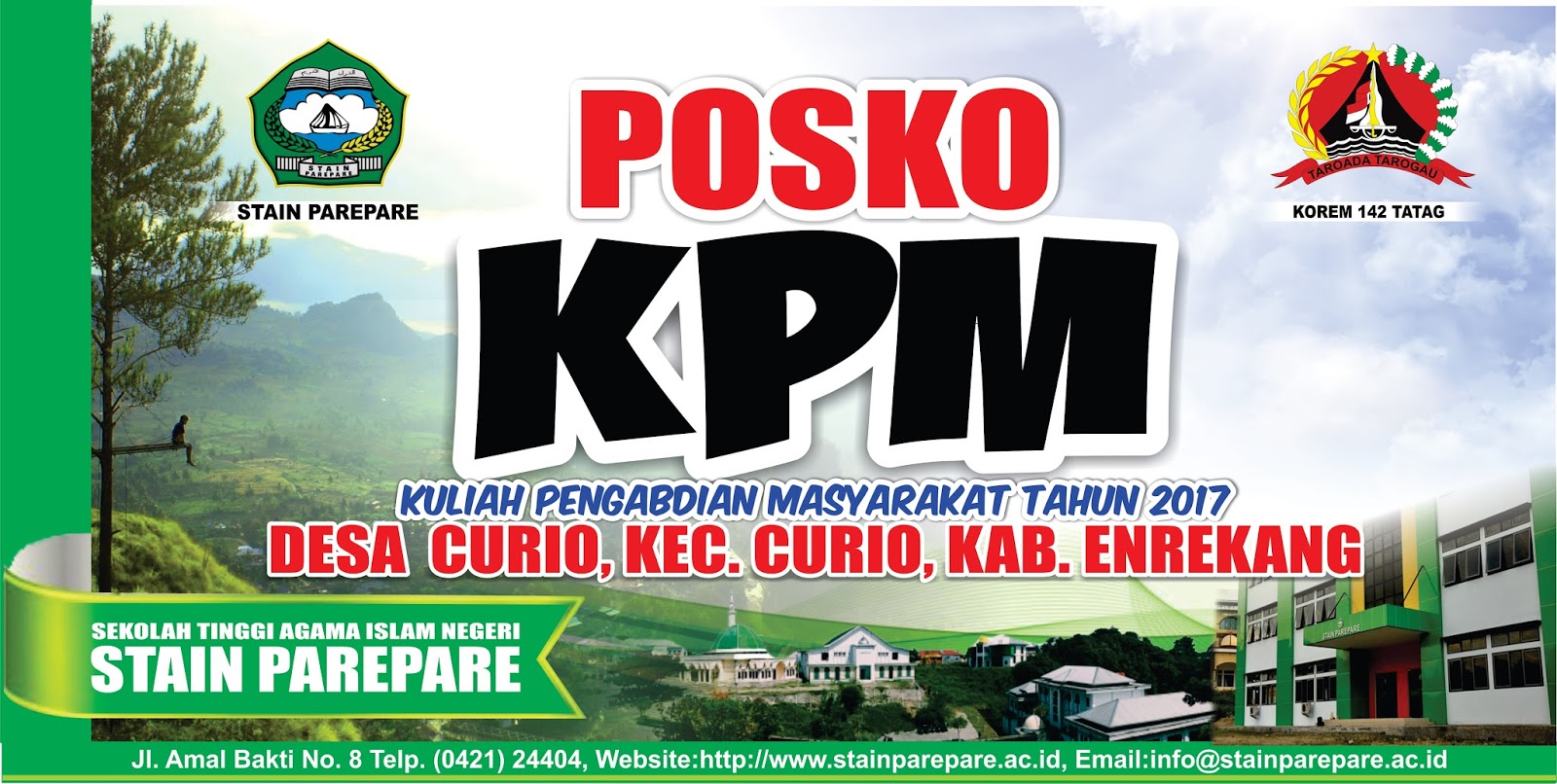 Download Gratis Contoh Desain  Banner Posko Kkn  Full HD 