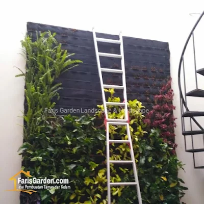 Jasa Vertical Garden Surabaya | Desain Pembuatan Taman Vertical di Surabaya