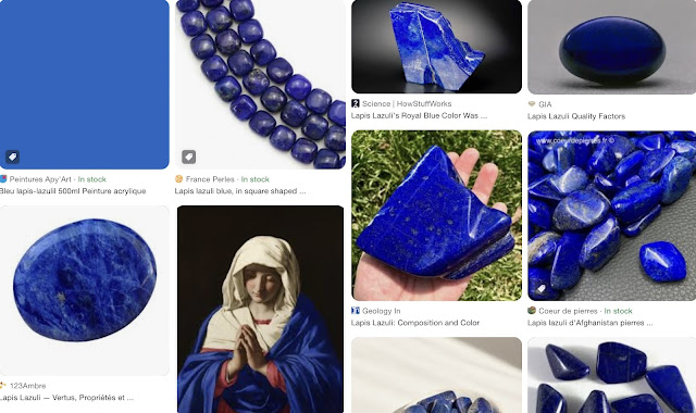 Bleu lapis-lazulil 500ml Peinture acrylique