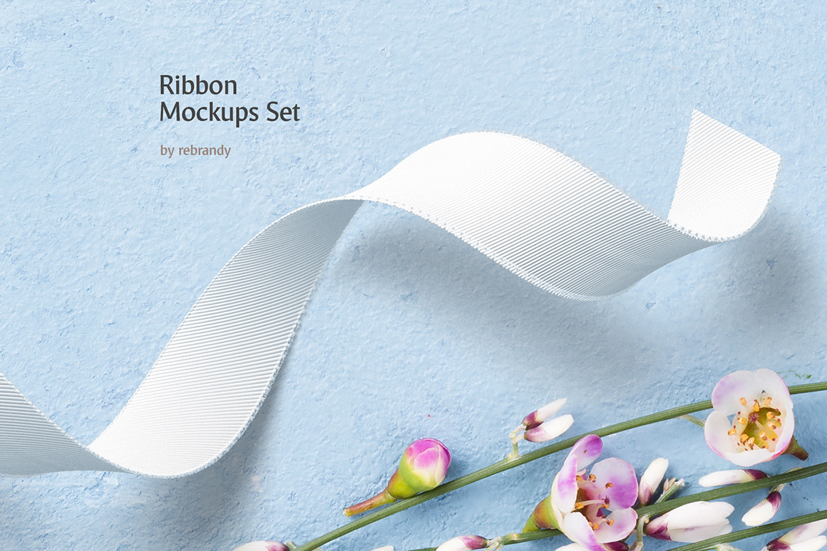 Download Ribbon Mockups Set