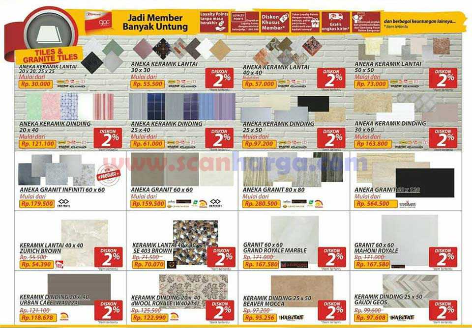 Katalog Promo Gemilang Toko Bahan Bangunan November 2019 