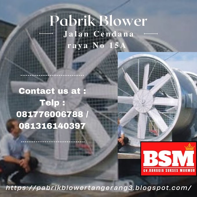 Pt Perkasa Multindo Sejahtera - Blower Axial Pabrik Kopi Jawa barat | 081316140397