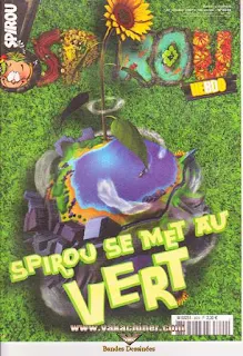 Spirou Hebdo, Spirou se met au vert, numéro 3629, année 2007