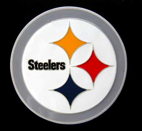 Steelers Logo - Black helmet