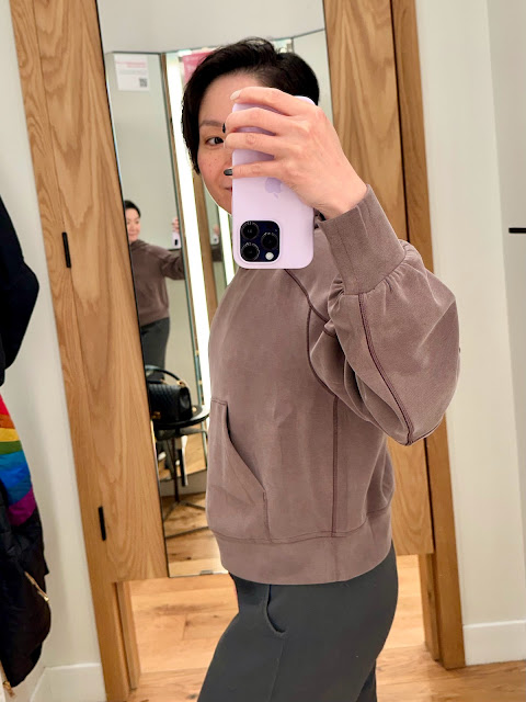 Fit Review Friday! Store Try Ons Sleek City Jacket, Softstreme Hoodie,  Athleta Alpine Wrap Sweater