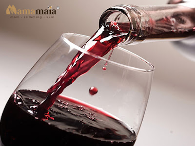 Công dụng giảm cân bằng rượu vang hiệu quả - Mama Maia Spa