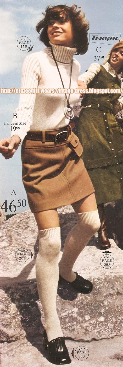 La Redoute mini skirt - 1970 70s