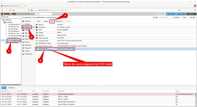 Cara Mengimpor QCOW2 Image Ke Proxmox